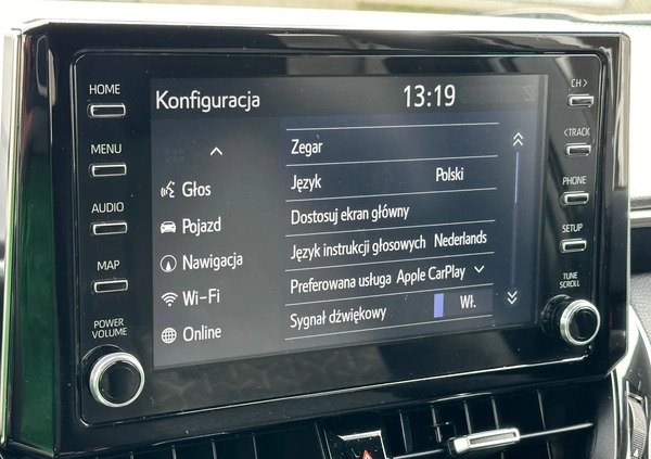 Toyota Corolla cena 79900 przebieg: 75700, rok produkcji 2021 z Iława małe 781
